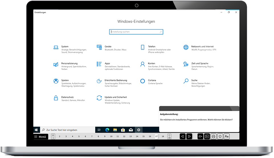 E-Learning Kurs für Mitarbeiter "Computer Grundlagen - Windows 10"