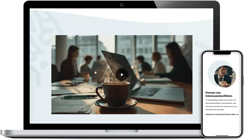 Online-Kurs „Interessenkonflikte sicher meistern“ Online-Kurs zum Thema "Interessenkonflikte sicher meistern"