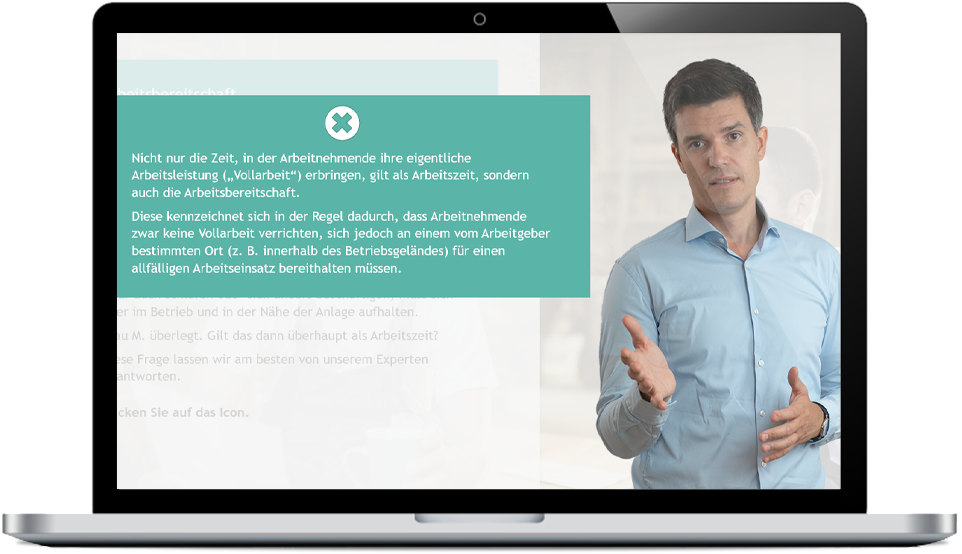 Online-Training "Arbeitsrecht: Arbeitszeit" auf lona.eu