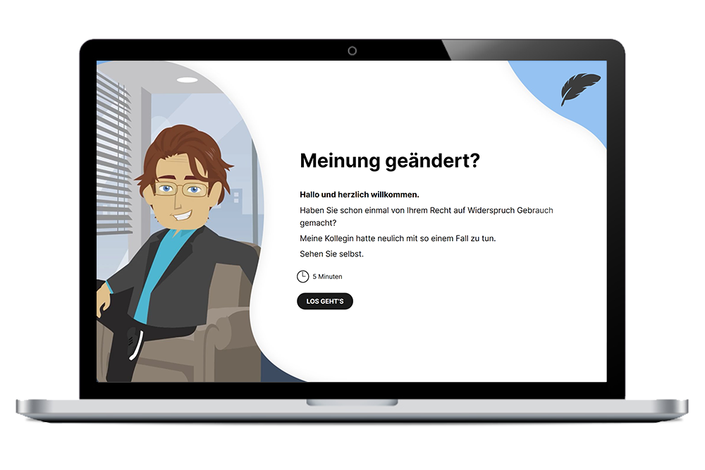 E-Learning-Kurs für Mitarbeiter zum Thema "Datenschutz Aufbau"