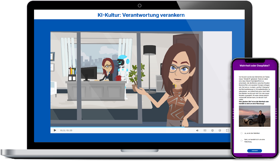 Online-Kurs „Ethische Risiken und Herausforderungen“ E-Learning Kurs "Ethische Risiken und Herausforderungen"