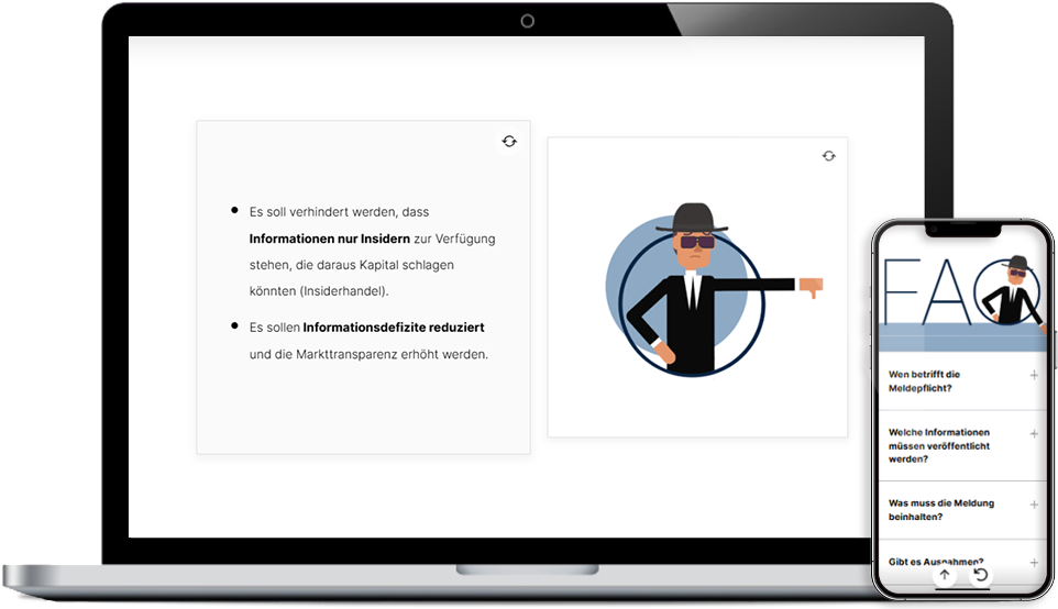 Online-Kurs: Insiderhandel - Der Handel mit Informationen (Führungskräfte)