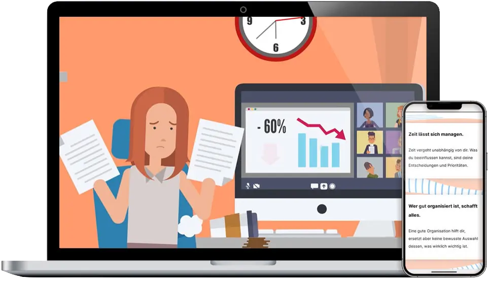 E-Learning Kurs "Zeitmanagement im Arbeitsalltag"